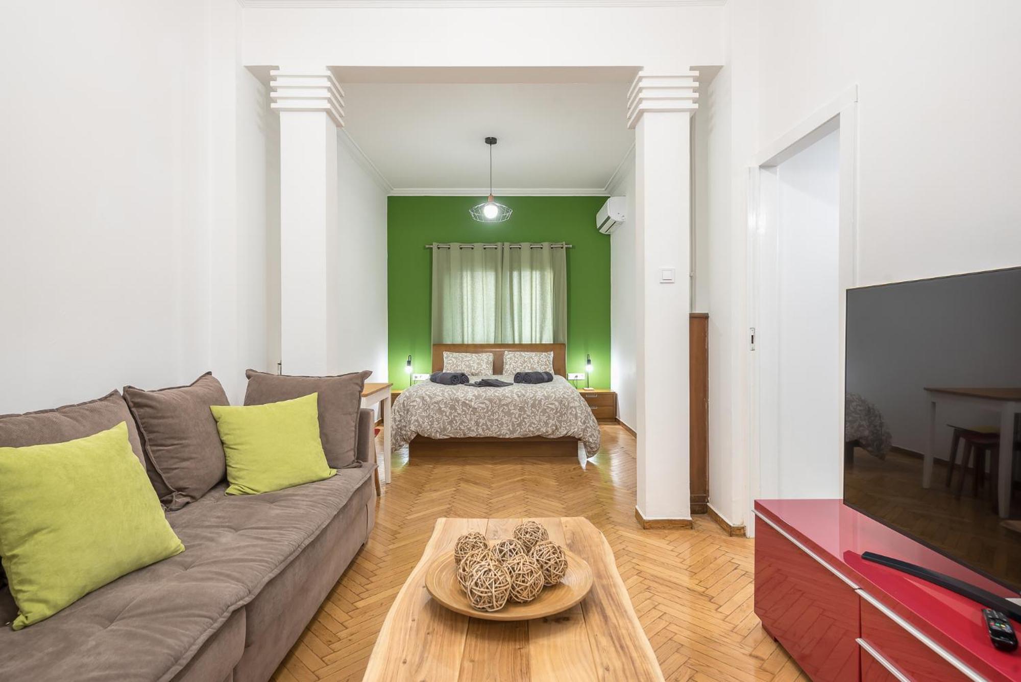 Stylish Luxury Apartment At Ampelokipi Metro Station Atény Exteriér fotografie
