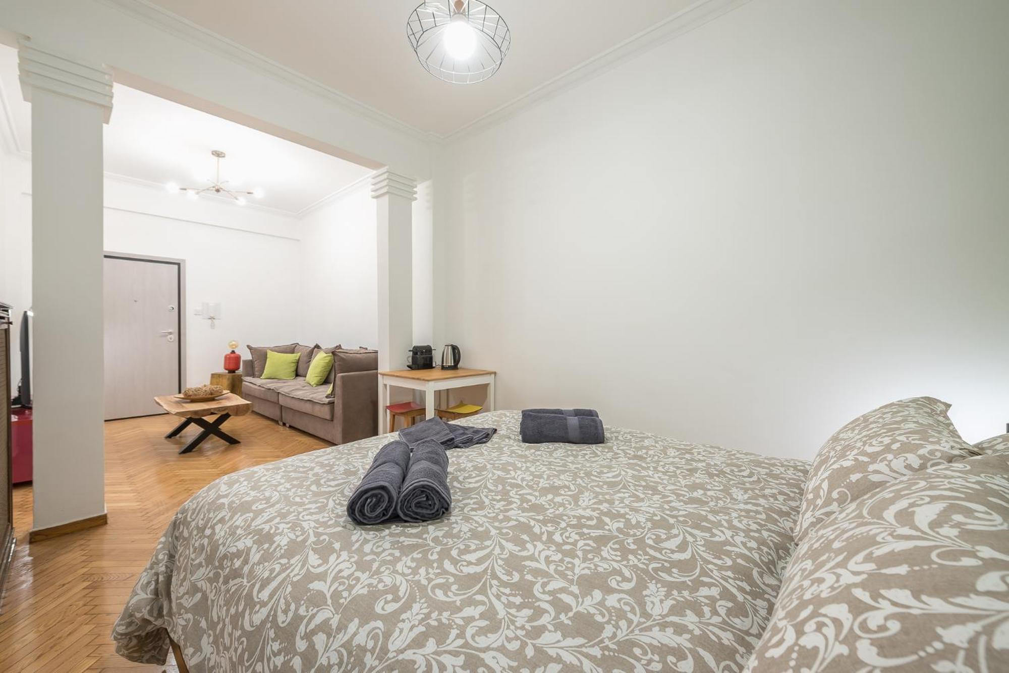 Stylish Luxury Apartment At Ampelokipi Metro Station Atény Exteriér fotografie